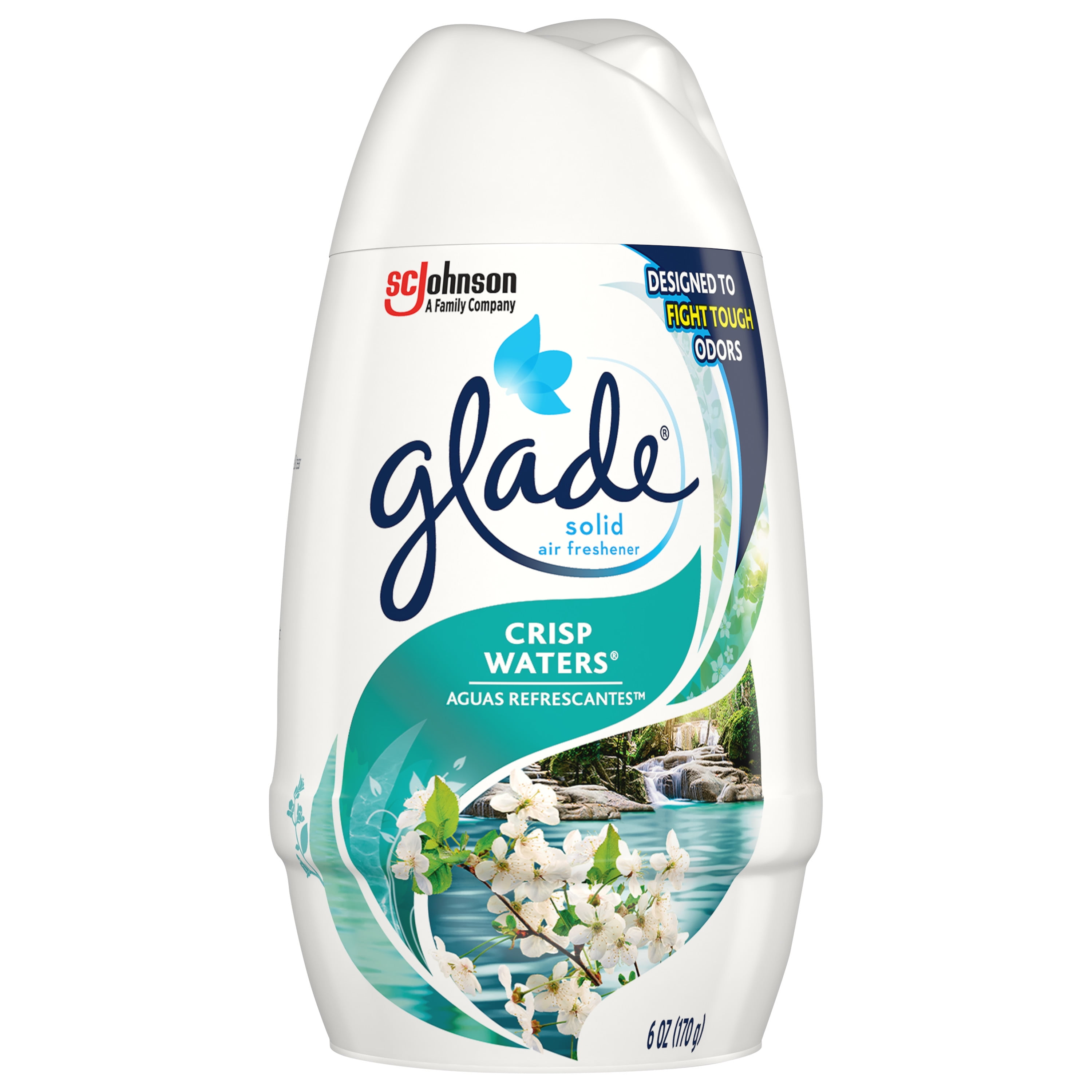 Glade Solid Air Freshener, Crisp Waters, 6 oz