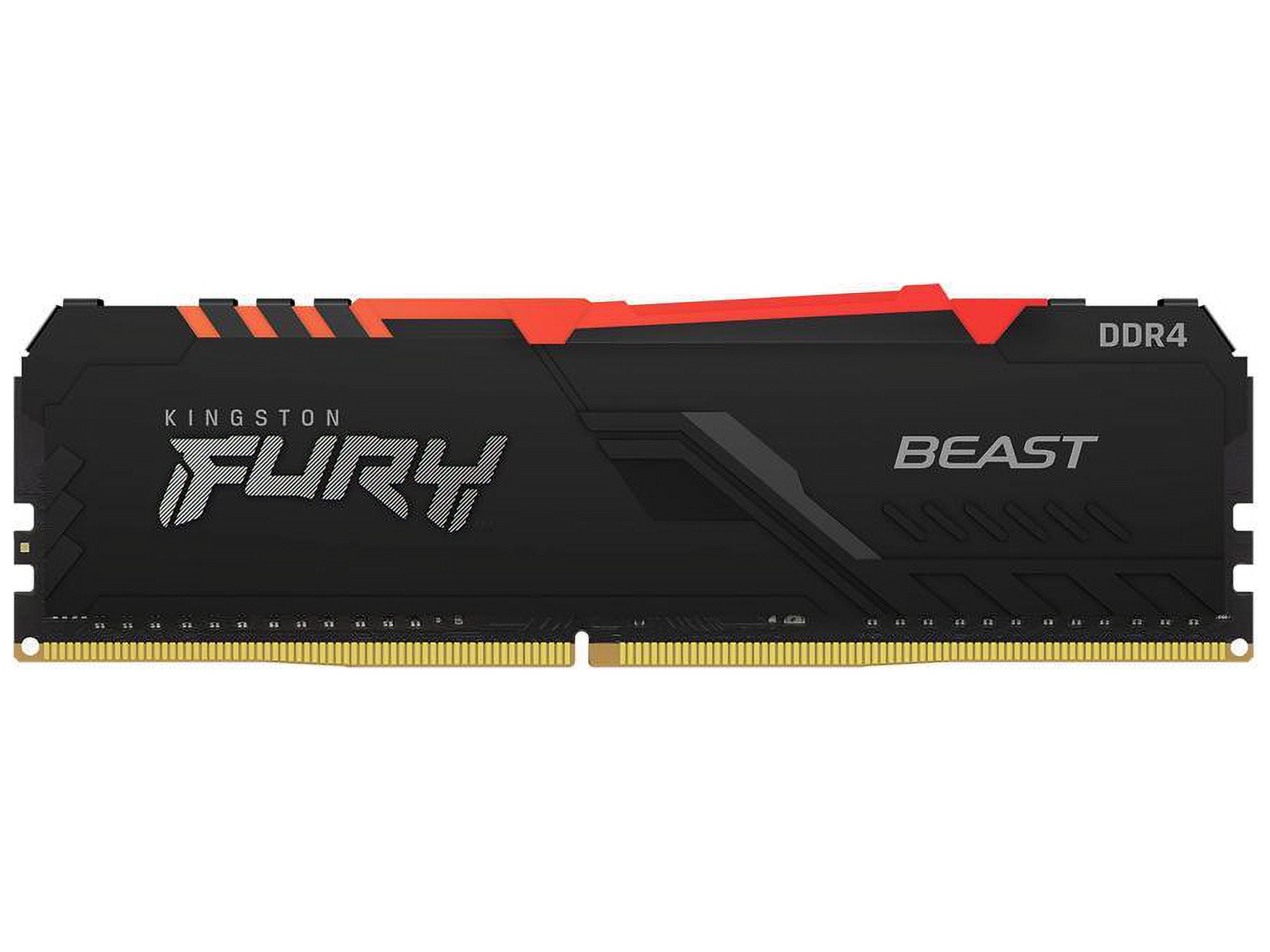 新品 Kingston FURY Beast DDR4 RGB 32GB Kingston FURY Beast RGB 32GB (2x16GB) 3200MT/s CL16 DDR4