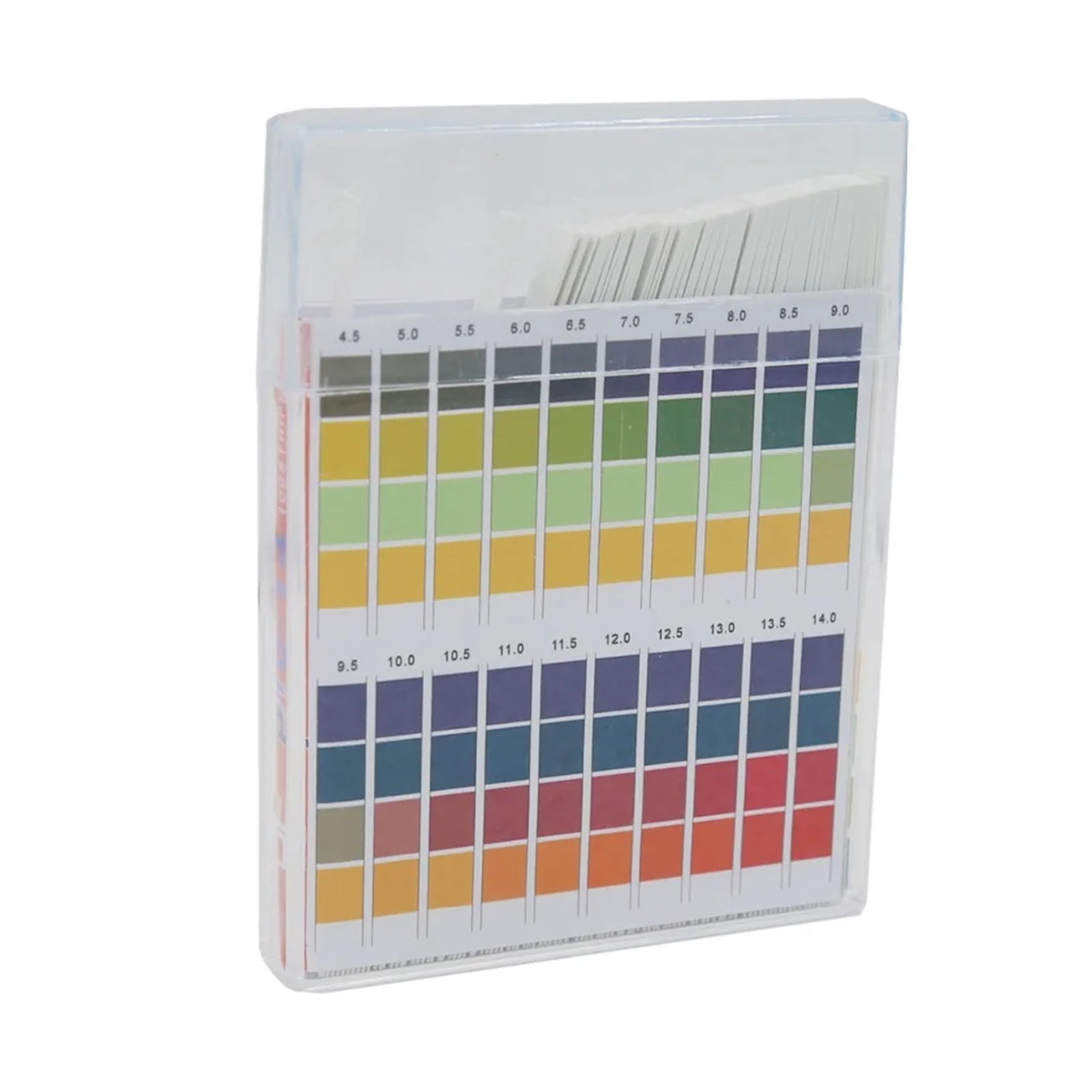 PH 0 -14 Test Paper - Pistha 80 PCS PH 0-14 Test Paper Litmus Strips Tester For Saliva Urine Water Soil Testing