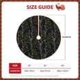 thumbnail image 3 of KLL Lilies Flowers Christmas Tree Skirt 48" ,Party Decorations Farmhouse for Christmas Decorations Holiday Party, 3 of 6
