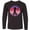 AB-Black, variant on Inktastic Archery Bowhunting Female Archer Long Sleeve Youth T-Shirt