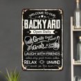 thumbnail image 2 of Parrilla Placa Metal Vintage Comida Pintura Hierro Rectangular Pared 20x30cm, 2 of 9