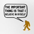 thumbnail image 2 of CafePress - Bigfoot Believe In Myself - Adjustable Unisex Printed Trucker Hat with Mesh Back, 2 of 10