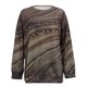 thumbnail image 3 of Gibobby Sudadera oversize mujer Sudadera para mujer linda camisa de otoño con cuello redondo(Marrón,G), 3 of 5