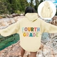 thumbnail image 2 of WENWU Hoodies for Women Long Sleeve Hoodie Women's Hoodies Pullover Cute Hoodies Beige Hoodies Womens Winter Tops Young Women, 2 of 8