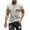 Grey, variant on Into the Am Shirts men Casual Round Neck Popular 3D Digital Flag Printing Pullover Fitness Sports Shorts Sleeves T Shirt Blouse