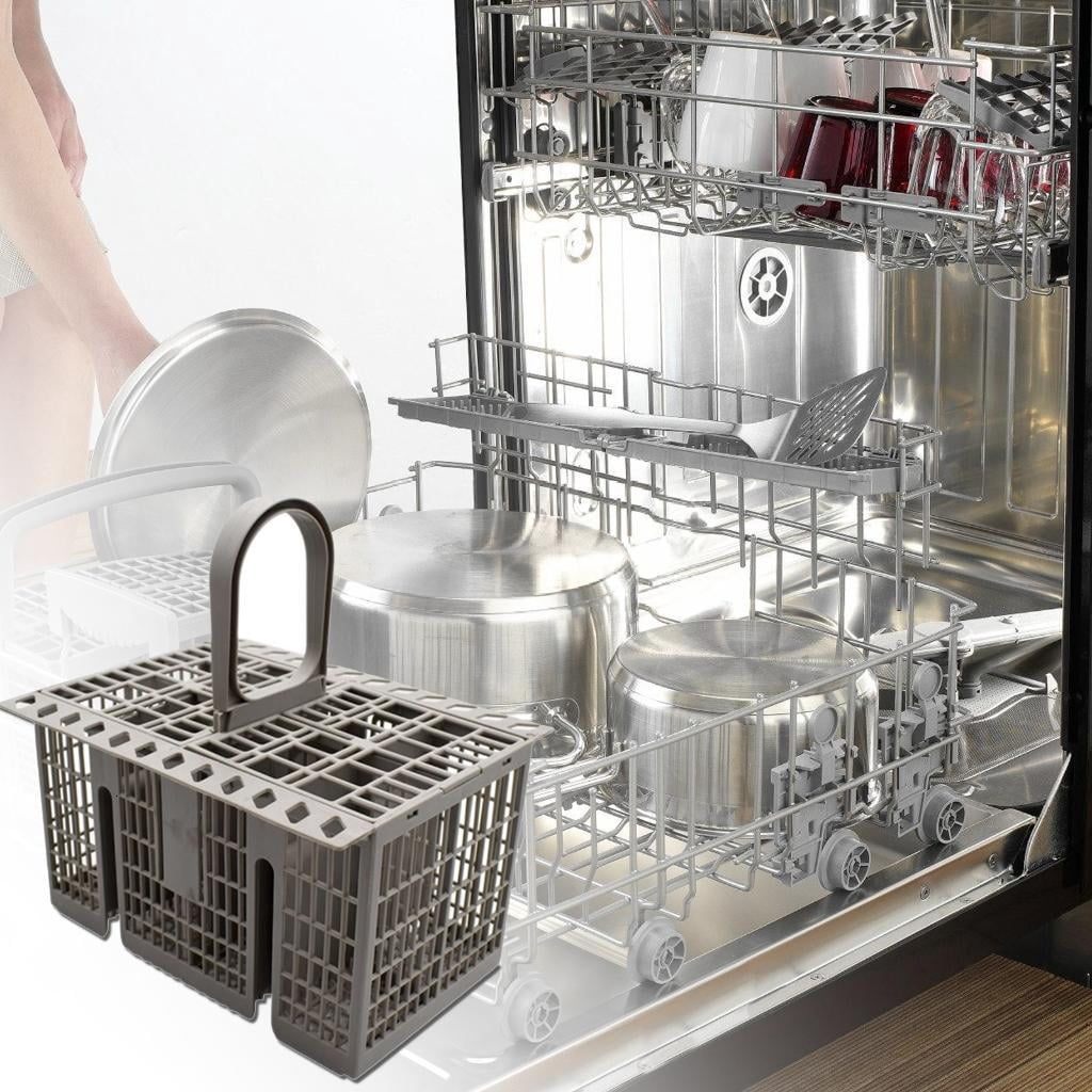 Easy to Dishwasher Cutlery Storage Rack Food Grade Texture Kitchen Utensil Organizers for Long Term Use