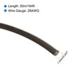 thumbnail image 2 of Uxcell 28AWG Stranded Wire Hookup 50M/164ft Brown, Electrical Wire UL1007 Spool, 2 of 6