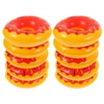 thumbnail image 1 of KAKOWELY 10 mini anillos de natación inflables con forma de dona., 1 of 4