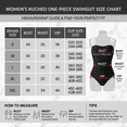 thumbnail image 3 of Womens One Piece Swimsuit Tummy Control Retro Square Neck Bathing Suit for Women Ruched Modest Full Coverage Swimwear, Pink Floral, 3 of 7