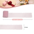thumbnail image 2 of Uxcell 1 Rollo de Cinta de Gasa, Cinta de Flecos Hecha a Mano de 1.5 Pulgadas x 5 Yardas para Envolver Ramos de Flores Decoración de Bodas Artesanías DIY Rosa Claro, 2 of 5