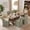 Green-Chenille, variant on Dayalane Modern Farmhouse Parsons Slipcover Dining Chairs Set of 2, High Back Linen Upholstered Kitchen Chairs with Removable Slipcover, Armless Oak Wooden Side Chair for Dining & Living Room, Beige
