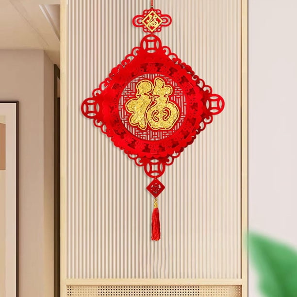 Adorno de Decoración de año Nuevo Chino BLESIY colgante decorativo