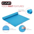 thumbnail image 3 of CAP Non-Slip Yoga Mat for Home Workouts & Pilates, Lightweight 3mm Exercise Mat, 3 of 7
