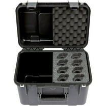 SKB 3i-1610-MC8 iSeries Case for 8 Microphones with Storage Compartment