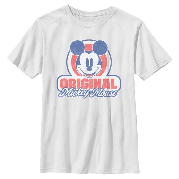 Boys Mickey & Friends Original Retro Logo T Shirt