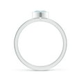 thumbnail image 2 of Angara Natural 0.35 Ct. Aquamarine with Diamond Solitaire Ring in 14K White Gold for Women (Ring Size: 9), 2 of 9