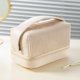 thumbnail image 4 of Bolsa de maquillaje, bolsa de cosméticos, bolsa de cosméticos de viaje de gran capacidad, bolsa de cosméticos portátil, bolsa de maquillaje de doble capa con espacio separado, 4 of 5