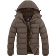 thumbnail image 1 of Chaqueta acolchada de invierno para hombre Coat Wantdo con capucha extraíble, 1 of 7