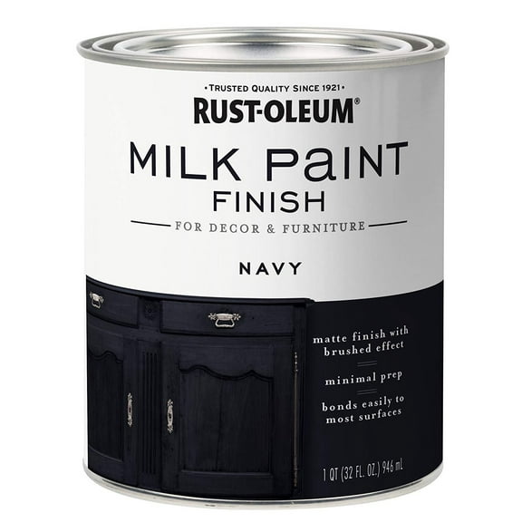 Rust-Oleum 331051 Water-Based Milk Paint, 32 Ounce, Each