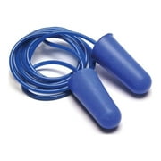 Corded metal detectable disposable earplugs - 100 pair/box