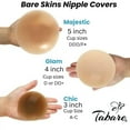 thumbnail image 4 of Tabare Bare Skins Adhesive Free Nipple Covers, 4 of 10