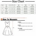thumbnail image 5 of SHOPESSA Summer Dress For Women,Crewneck Dress Sleeveless Cute Ruffle Swing Flowy Beach Sun Mini Tank Short Dresses, 5 of 5