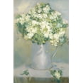 thumbnail image 2 of Dern, Andrea 11x14 Gold Ornate Wood Framed with Double Matting Museum Art Print Titled - White Lilacs, 2 of 4