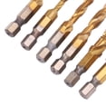 thumbnail image 4 of Thread Tap, Long Service Life Screw Tap, Hardness For Tapping Various Threads Home Electric Drill Short Type, 4 of 8