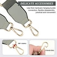 thumbnail image 2 of Becaristey Simple Bag Strap Replacement Exquisite Craft And High-end Texture No Loose Thread Shoulder Bag Strap Grey, 2 of 6
