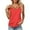 Red, variant on Womens Silk Satin Tank Tops V Neck Casual Cami Sleeveless Camisole Blouses Summer Basic Tank Shirt