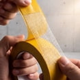 thumbnail image 4 of Double Sided Fabric Tape, Fiberglass Reinforced Heavy Duty Waterproof Adhesive for Carpet Floor Rug No Residue DIY Cut to Size by MPOISVA, 4 of 7