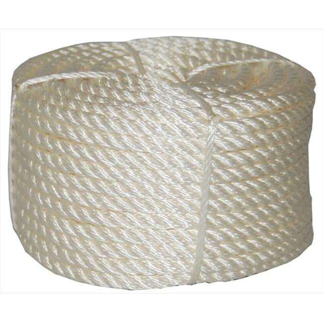 Blue T.W T.W Evans Cordage 96016 1//2-Inch by 300-Feet Solid Braid Propylene Multifilament Derby Rope Evans Cordage Co.