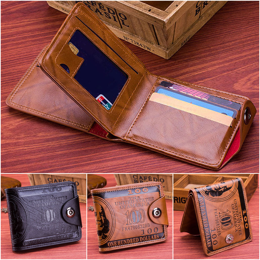 Coofit Men's Bifold Wallet with Magnetic Closure photo 2