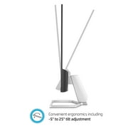 HP S01-pF2003wb Slim Desktop Computers, Intel Core i3-10105, 8GB Ram, 256GB Ssd, Black 27 in Desktop Bundle, Dark Black, Windows 11