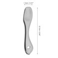 thumbnail image 4 of Unique Bargains 2 Pcs Mini Makeup Cosmetic Spoon Portable Flat Head Facial Mask Spatula Silver Tone, 4 of 6