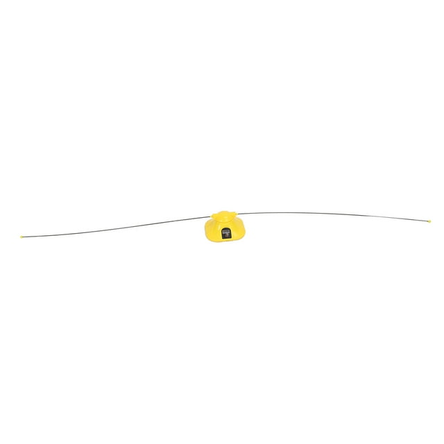 Machine de Corde à Sauter Intelligente, Rotation de 360 Degrés Machine à Sauter Électrique Interaction Parent Enfant 20 Heures Type C Haute Définition pour l'Extérieur Jaune