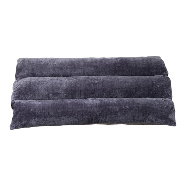 Cojín para gatos, cama para perros, reutilizable, autocalentable, funda extraíble, almohadilla para mascotas, para calmar perros pequeños, medianos, g Gris oscuro 70x50cm