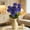 Purple, variant on Ke1Clo Artificial Chrysanthemum Flowers, 10 Head Lifelike Plastic Floral Stems, 17.32 Inch Fake Bouquet for Living Room Arrangements Home Party, Red