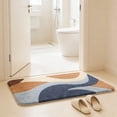 thumbnail image 4 of Roiihwy Bath Mat, Ultra Absorbent Quick Dry Bathroom Floor Mats-Rubber Non-Slip Thin Bathroom Rug Fit Under Door, Faux Suede Surface Shower Rug for Bathtub, Sink, Shower Room, 4 of 6