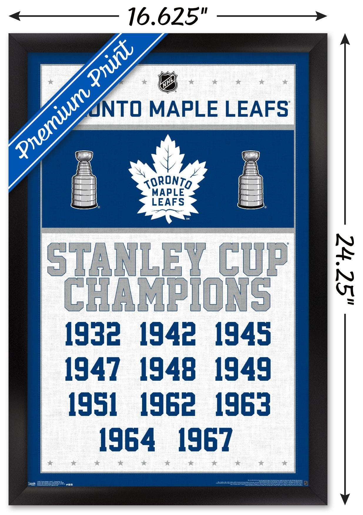 Toronto Maple Leafs - Stanley Cup Champions 1962