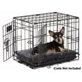 thumbnail image 2 of Midwest Homes For Pets / QuietTime Fleece, Plush Bolstered Bed/ Fits 18-inch Crate/ Model-40218-GY, 2 of 6