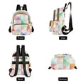 thumbnail image 4 of FORMRS Mini Backpack Purse for Women Travel Daypack Casual Shoulder Bag, Abstract Geometric, 4 of 7