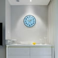 thumbnail image 5 of Yayeee Wall Clock Battery Operated 11.9" Silent Non-Ticking for Living Room, Snowflake Pattern, 5 of 8