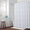 thumbnail image 6 of Flowers Shower Curtain for Bathroom Decor, Branches Waterproof Fabric Shower Curtain, 36"x78" Set with 12 Hooks, 6 of 9