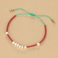 thumbnail image 2 of KELITCH Womens Miyuki Beads Pearl Bracelets Handmade Summer Strands Bracelets Adjustable Fashion Friendship Jewelry, 2 of 5
