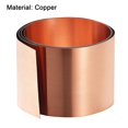 thumbnail image 4 of Rollo de LáMina de Cobre, Placa de LáMina de Metal 1000 Mm X 50 Mm X 0,1 Mm 2 Piezas, 4 of 6