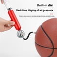 thumbnail image 3 of BENGGUO BG-1685 Basketball Football Portable Air Pump Fast Inflation Mini Pump with Pressure Gauge Blue_Perfect Gift, 3 of 5