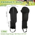 thumbnail image 2 of Soccer Shin Guards, Soccer Shin Pads Protective Equipment with Ankle Protection - Youth Adults L Size Black, 2 of 7