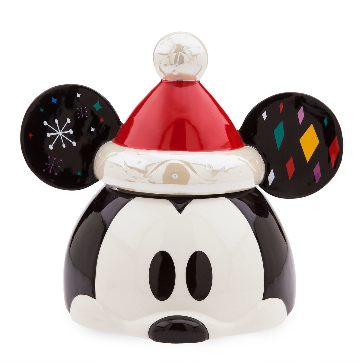 Disney Store Mickey Mouse Holiday Cookie Jar Christmas Share The Magic New Walmart Com